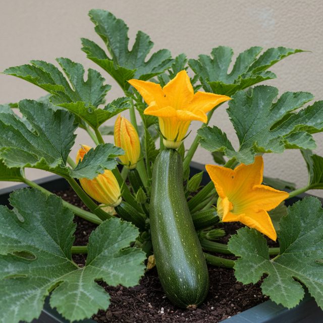 Zucchini (Cucurbita pepo)