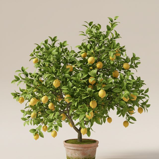 Lemon Tree (Citrus limon)