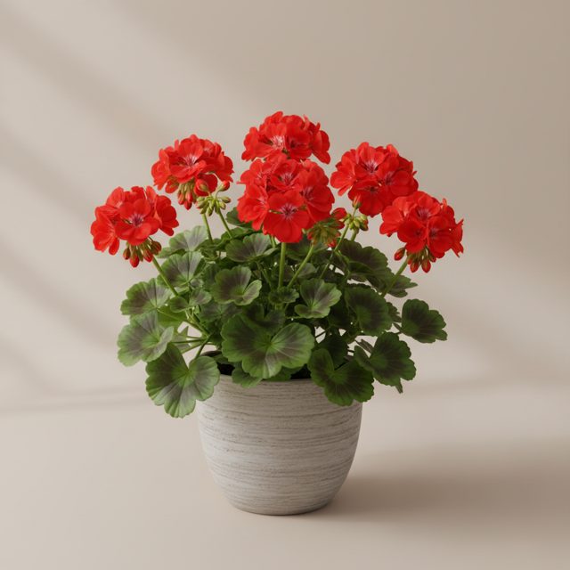 Geranium (Pelargonium x hortorum)